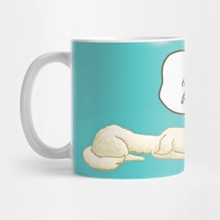 Sleepy Borzoi Dog Mug